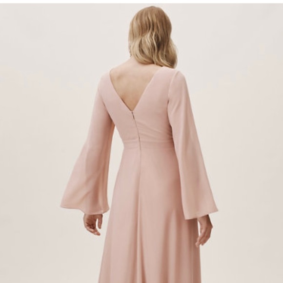 NWT BHLDN Doria Dress in whipped apricot. - Picture 3 of 11